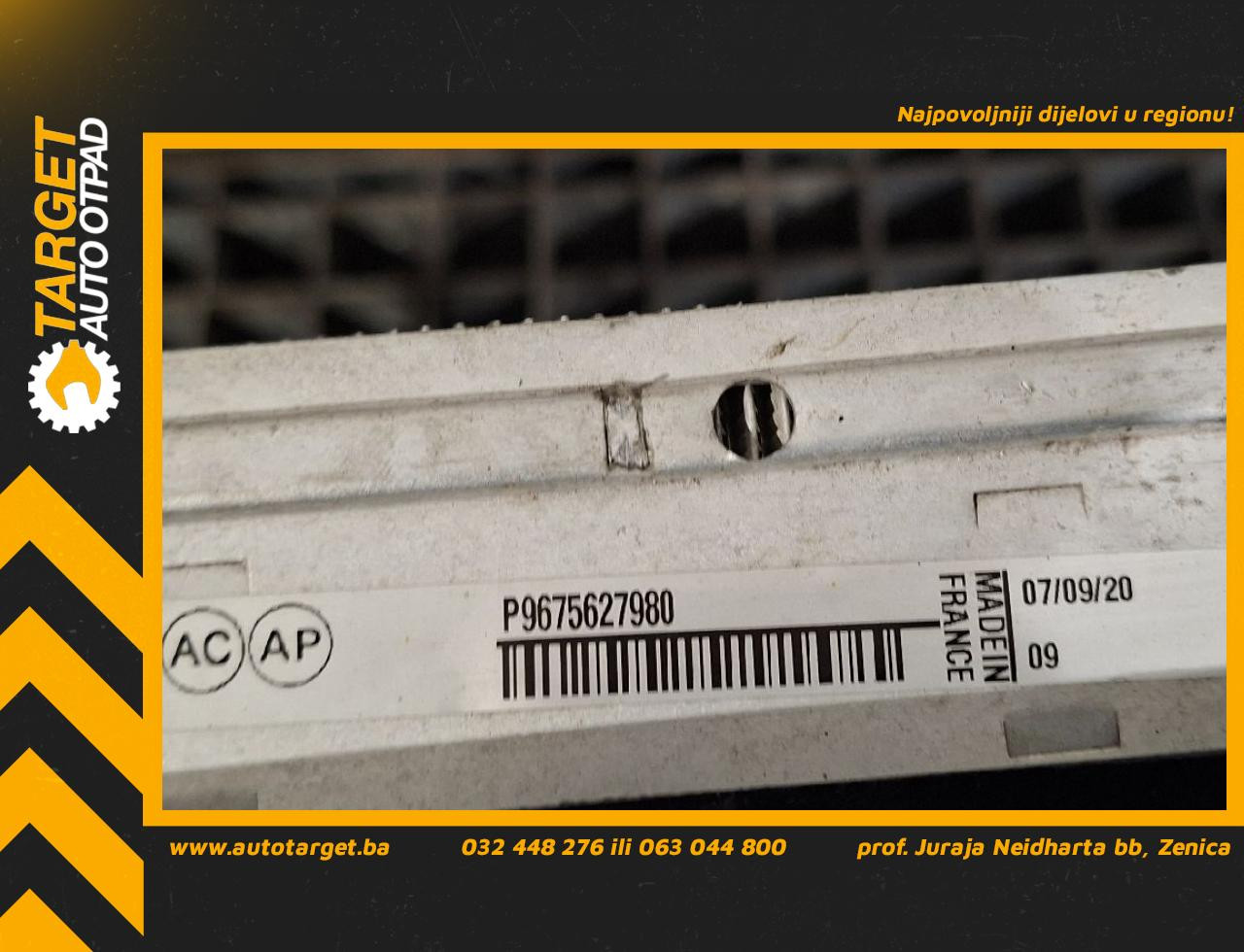 DIJELOVI INTERKULER CITROEN C5 AIRCROSS > 20- 1.5 9675627980