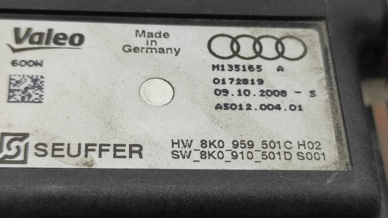 ELEKTRONIKA REOSTAT AUDI A4 (B8) > 07-11 8K0959501C