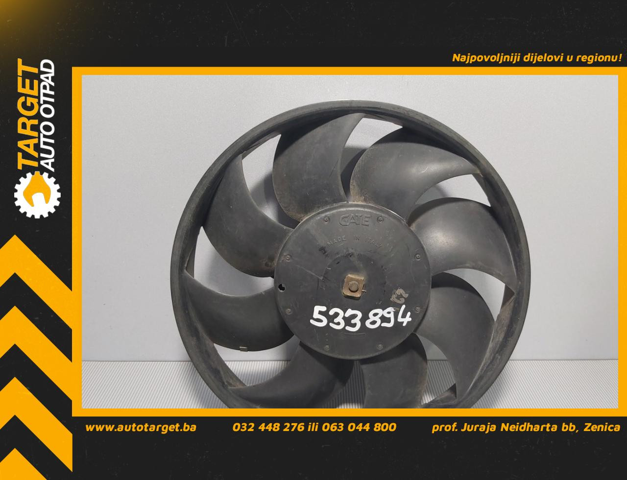 DIJELOVI VENTILATOR ALFA ROMEO 156 > 97-03 60680728