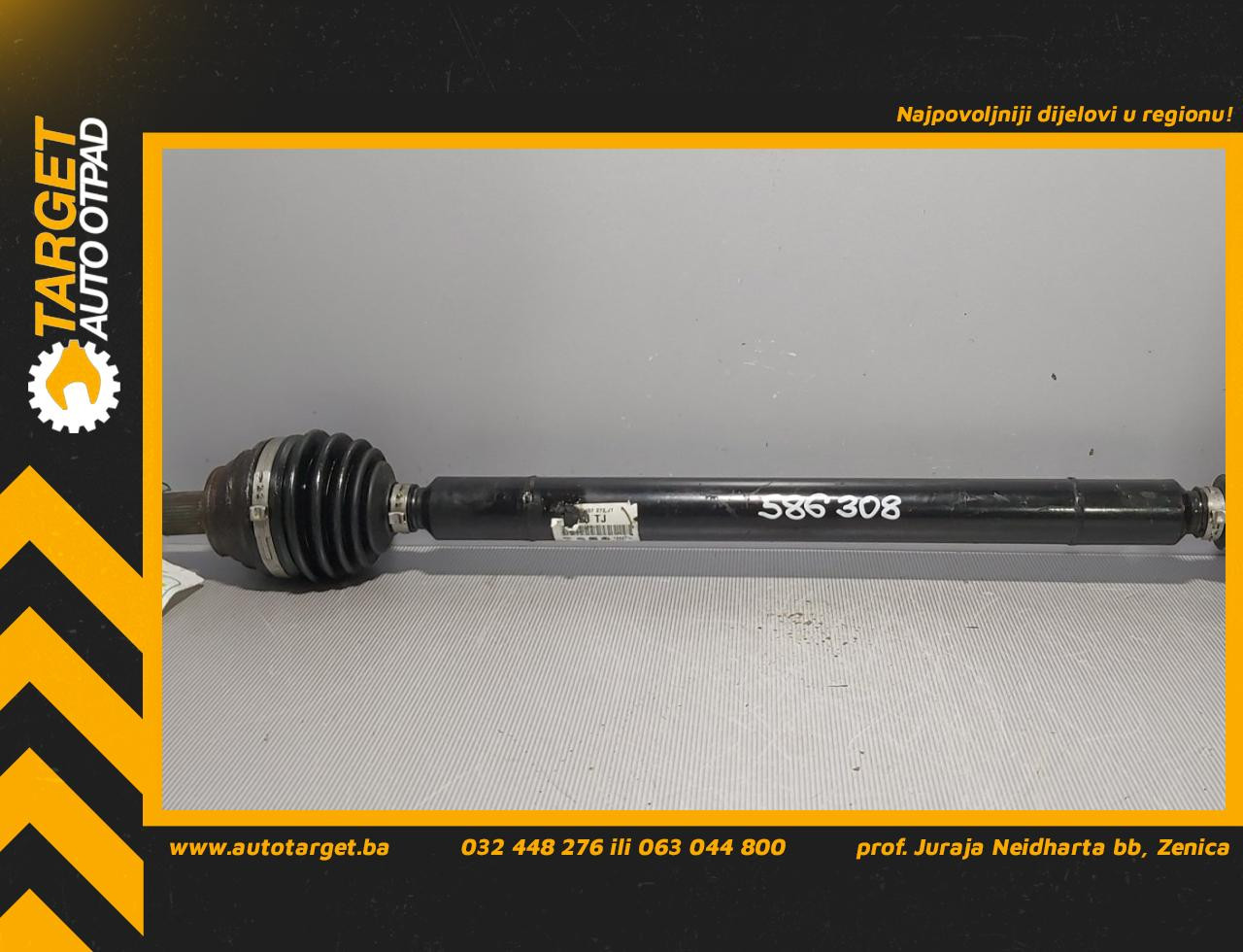 DIJELOVI POLUOSOVINA VW GOLF 6 > 08-12 1.6 1K0407272JT