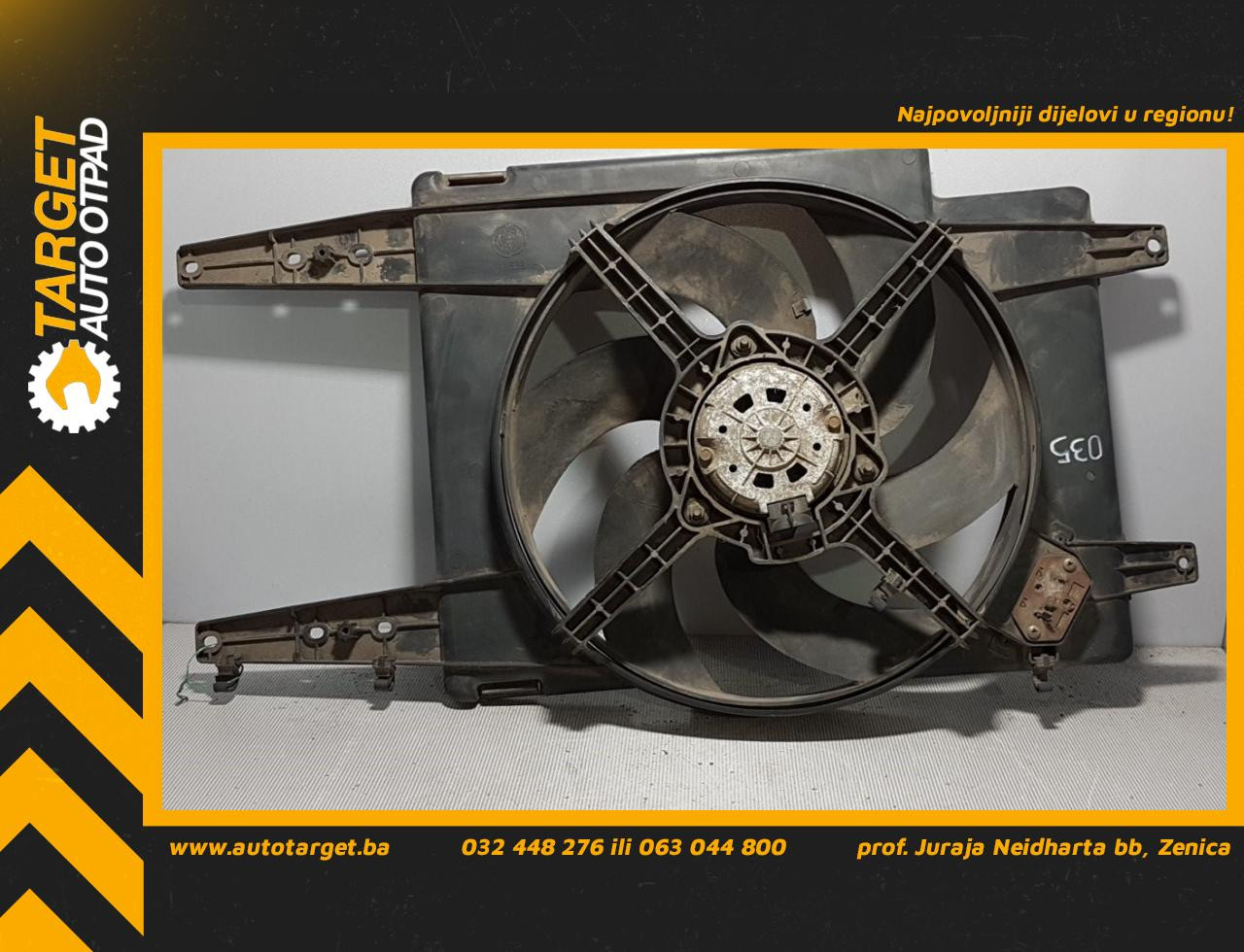 DIJELOVI VENTILATOR ALFA ROMEO 166 > 98-03