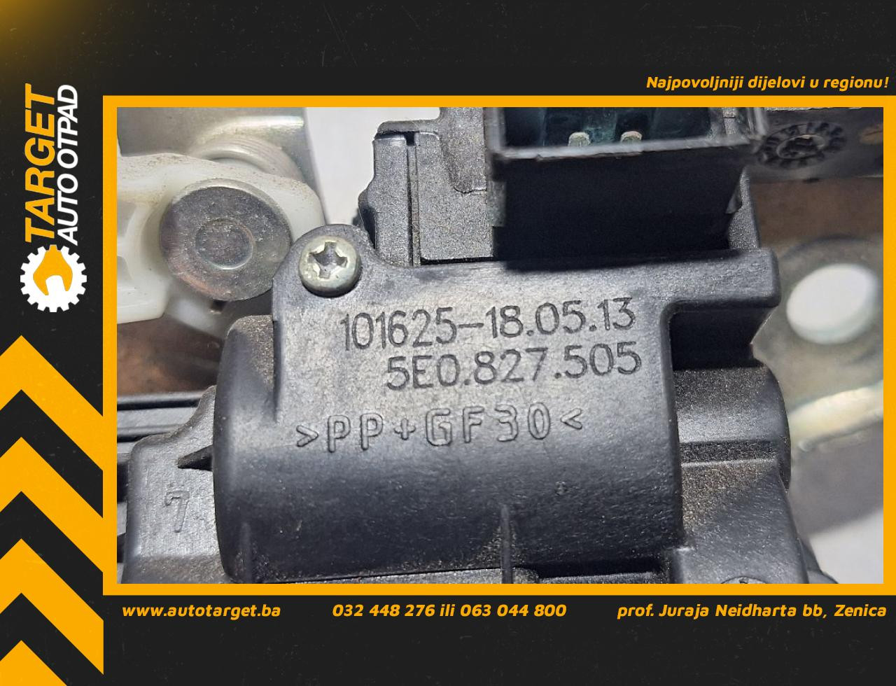 DIJELOVI BRAVA GEPEKA SKODA OCTAVIA > 13-16 1.6 5E0827505
