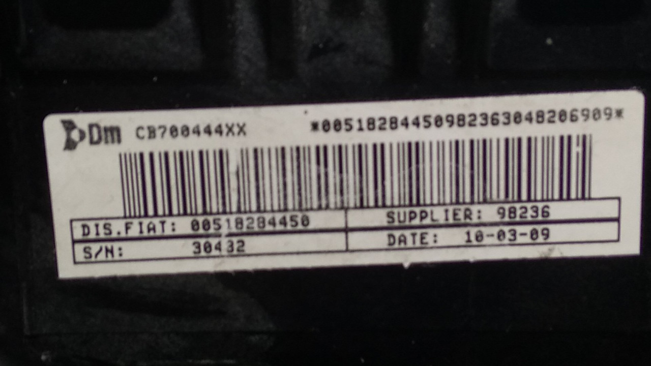 AIRBAG SUVOZACA FIAT GRANDE PUNTO > 05-09 00518284450