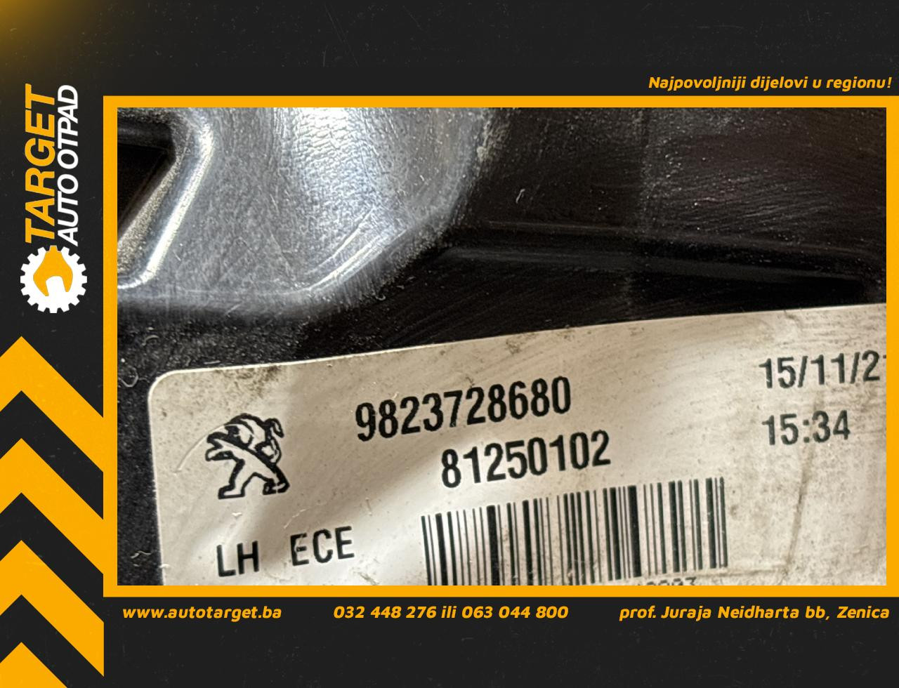 DIJELOVI STOP SVJETLO PEUGEOT 308 > 17-21 1.5 9823728680