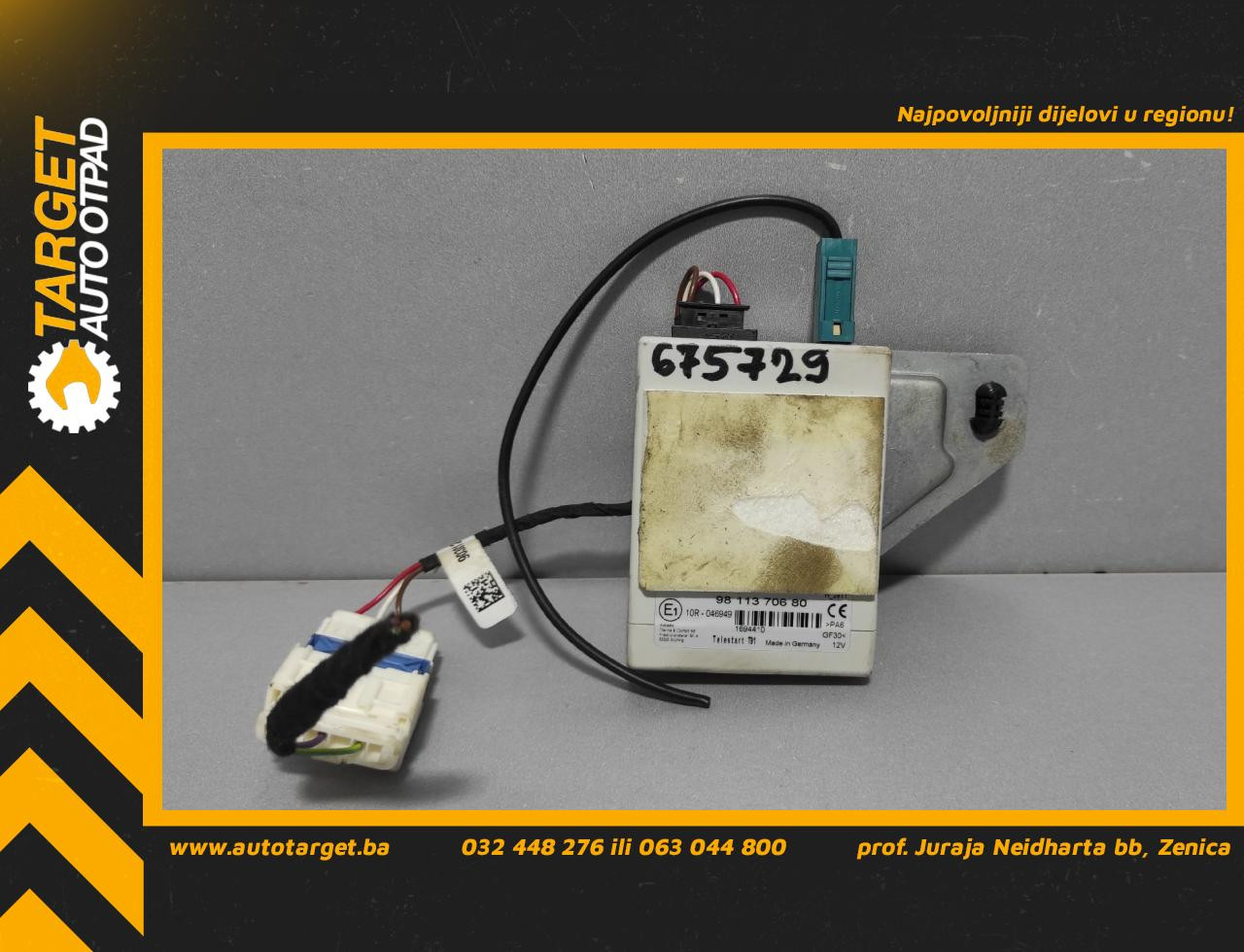 ELEKTRONIKA MODUL PEUGEOT EXPERT/TRAVELLER > 16- 981137