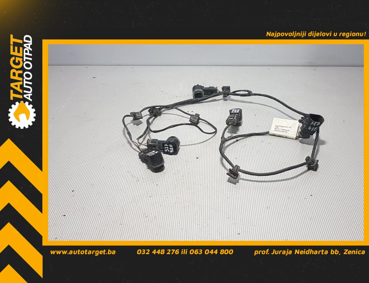 INSTALACIJA PARKING SENZORA VW PASSAT B6 > 05-10 3C9971