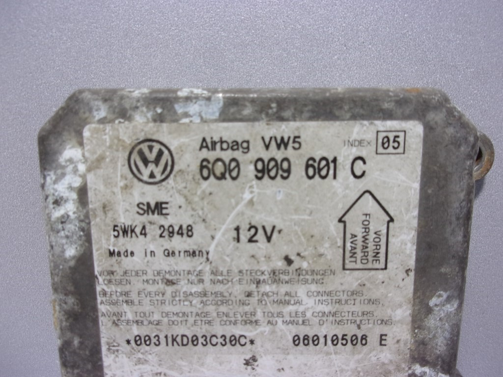 ELEKTRONIKA AIRBAGA SKODA FABIA > 00-04 6Q0909601C