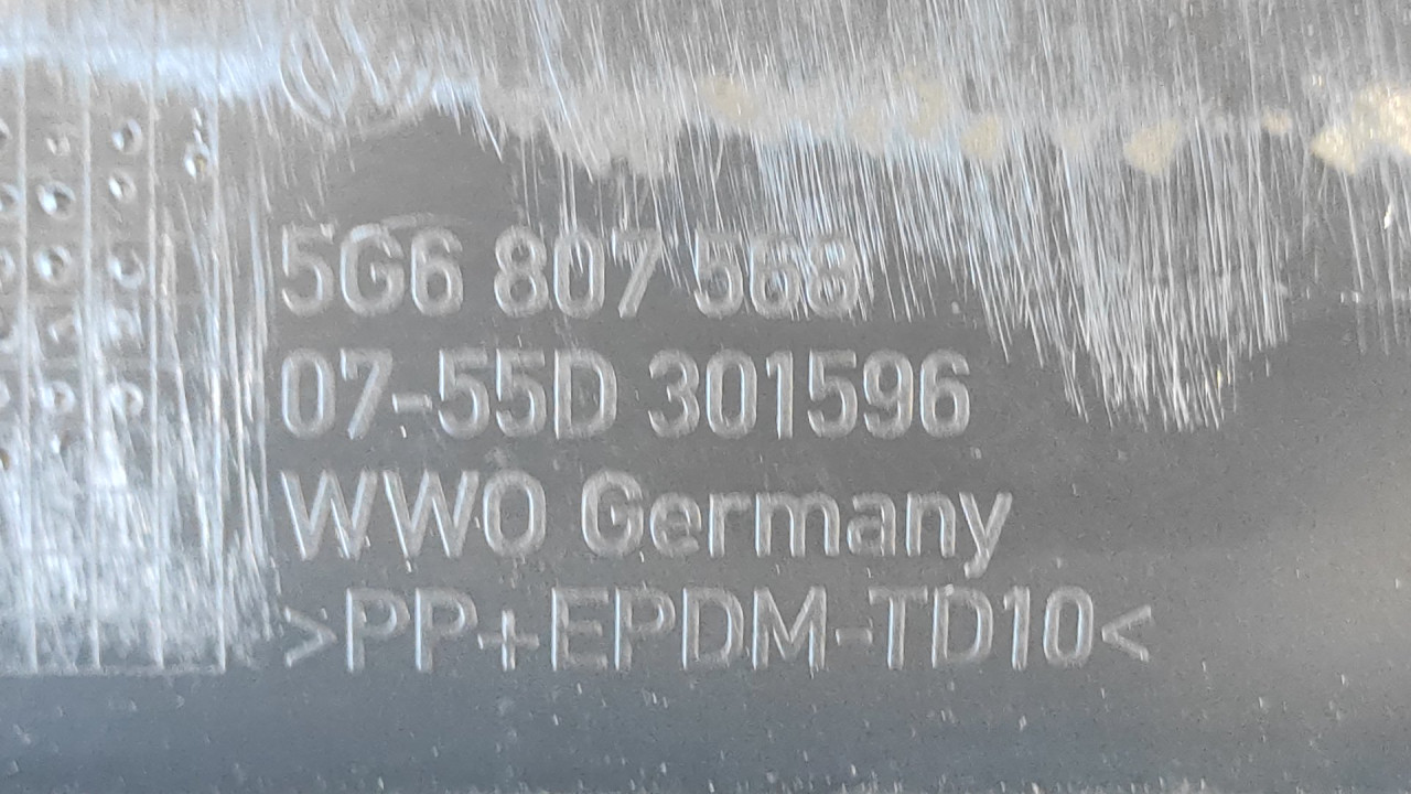 DIFUZOR ZADNJI VW GOLF 7 > 12-16 5G6807568