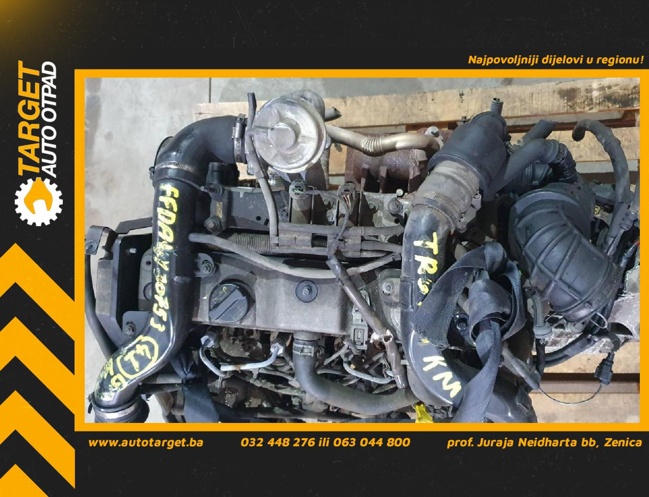 DIJELOVI MOTOR FORD FOCUS > 01-05 1.8 FFDA