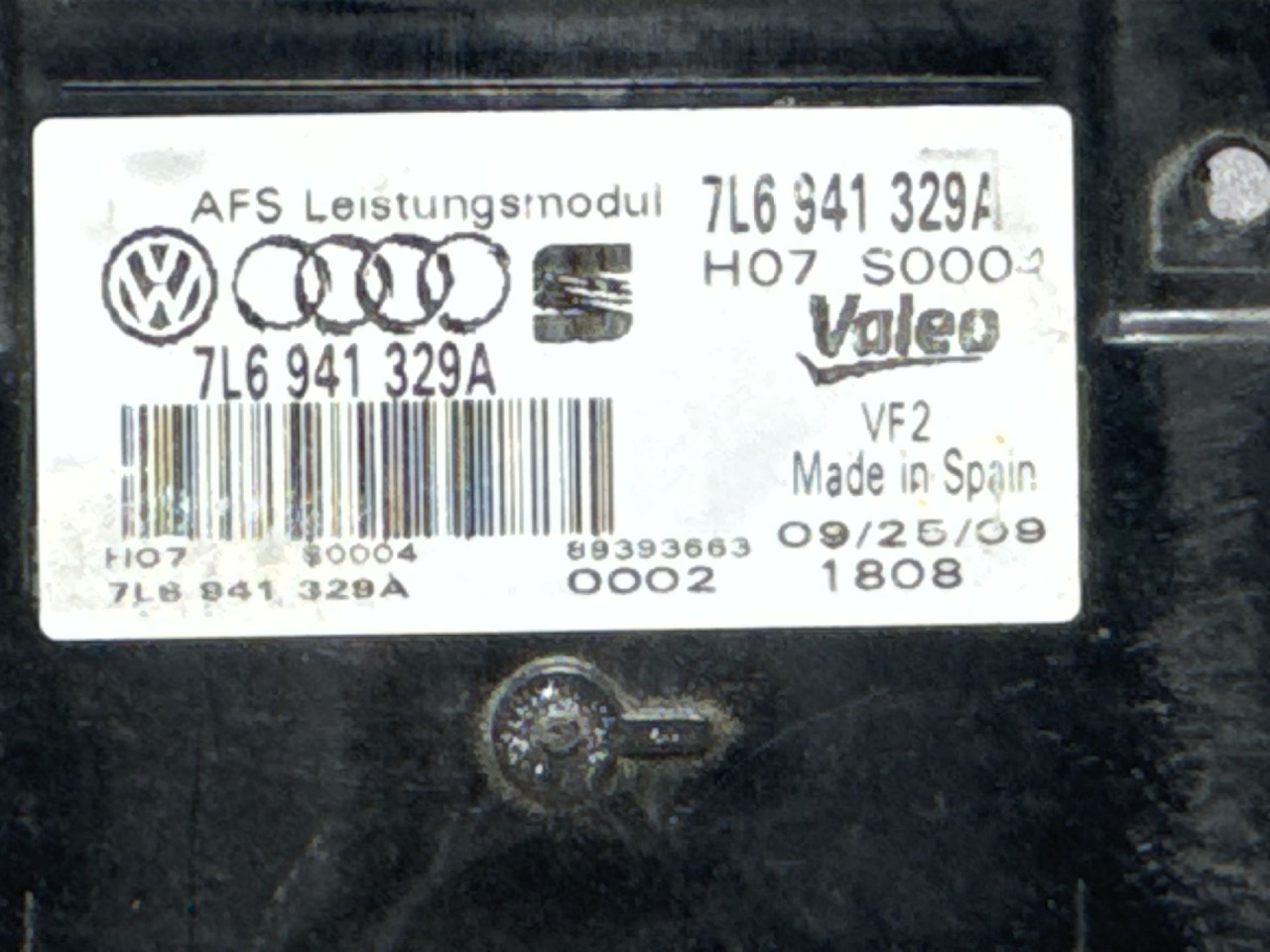 BALAST FARA VW PASSAT B6 > 05-10 7L6941329A