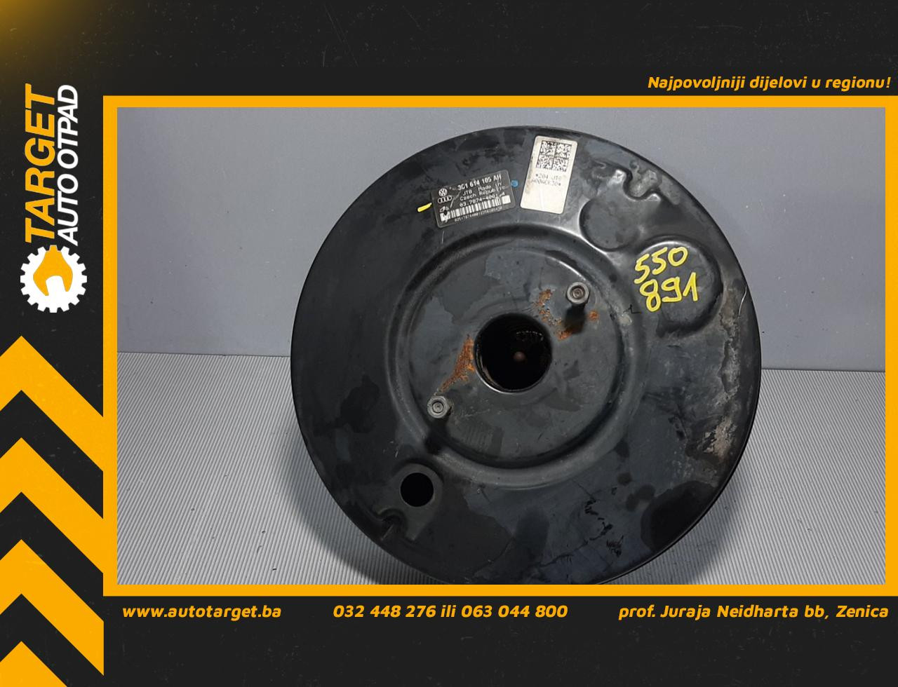 KOCIONI DOBOS VW PASSAT B6 > 05-10 3C1614105AH