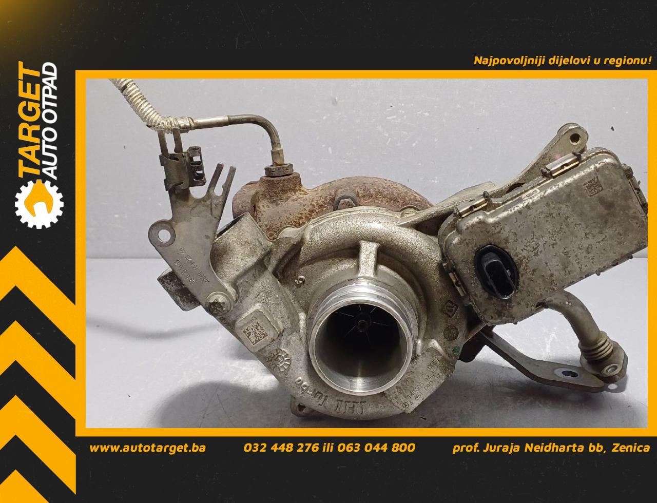 DIJELOVI TURBINA MERCEDES B KLASA (W246) > 14-19 1.8 A6510900786