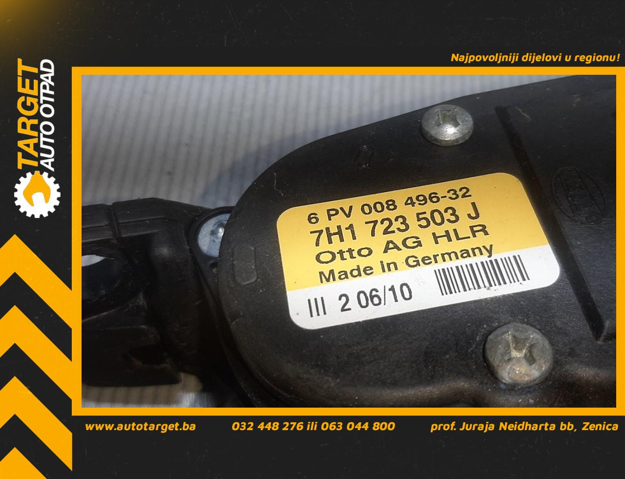 DIJELOVI PAPUCICA GASA VW T5 > 03-09 7H1723503J