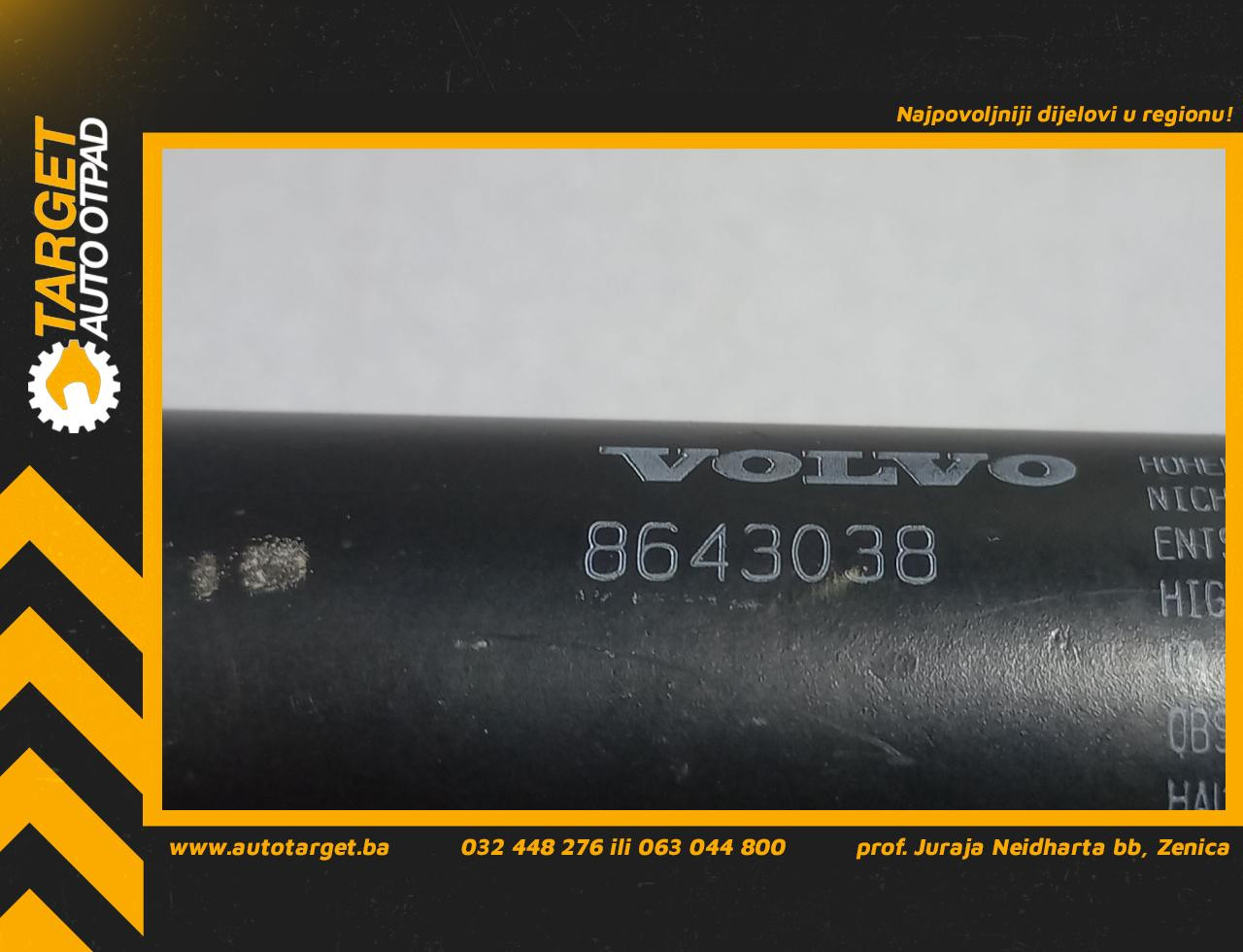 DIJELOVI AMORTIZER GEPEKA VOLVO V70 > 05-07 8643038