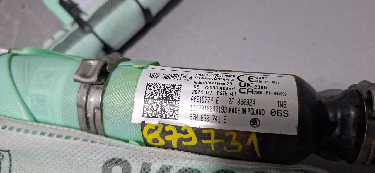 DIJELOVI KROVNI AIRBAG SKODA KODIAQ > 21- 2.0 57H880741E