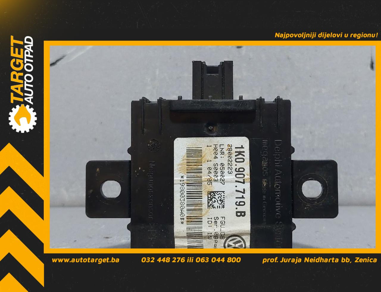 ELEKTRONIKA MODUL AUDI A3 > 03-08 1K0907719B