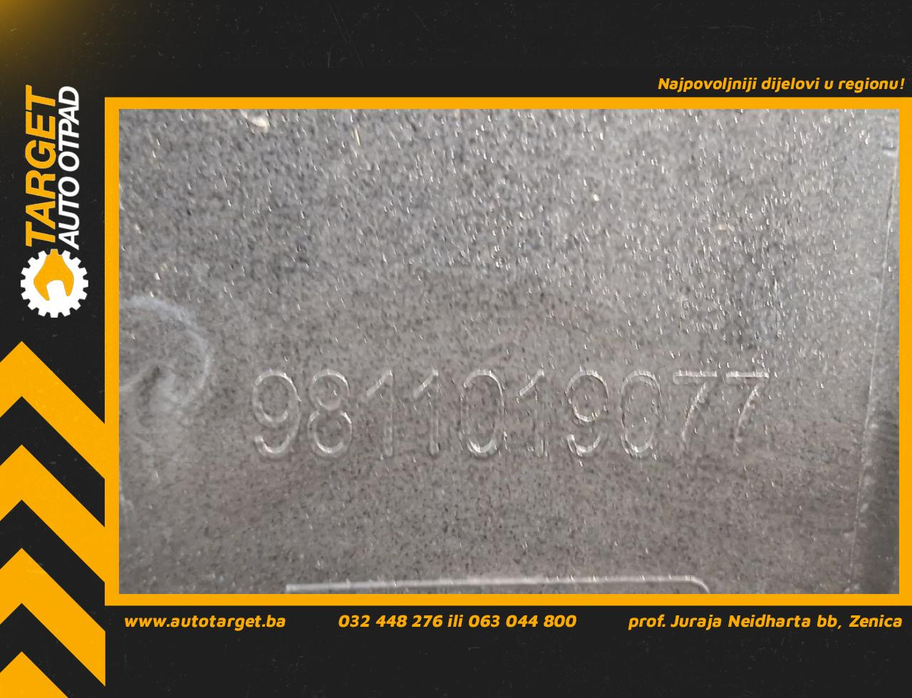 DIJELOVI BRANIK PEUGEOT 3008 > 16-20 1.5 9811865077