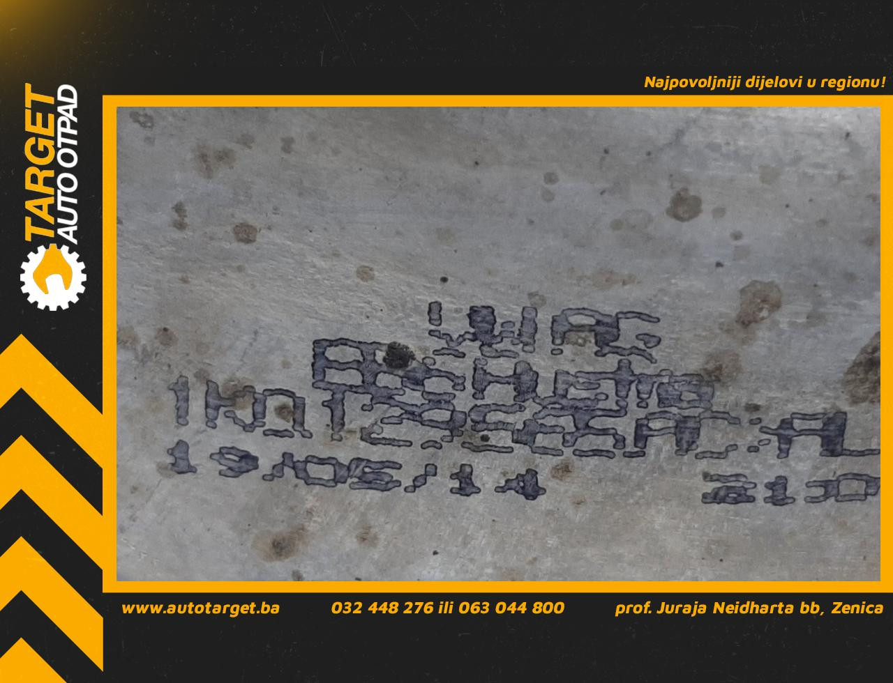 DIJELOVI CRIJEVO VW POLO > 09-14 1K0129565AC