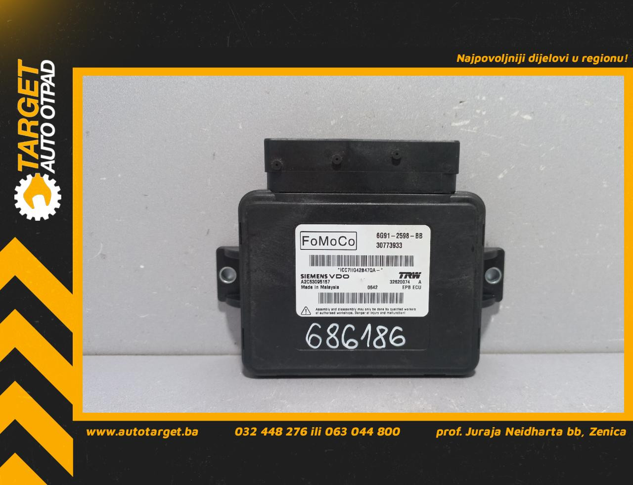 ELEKTRONIKA MODUL VOLVO V70 > 08-11 6G912598BB