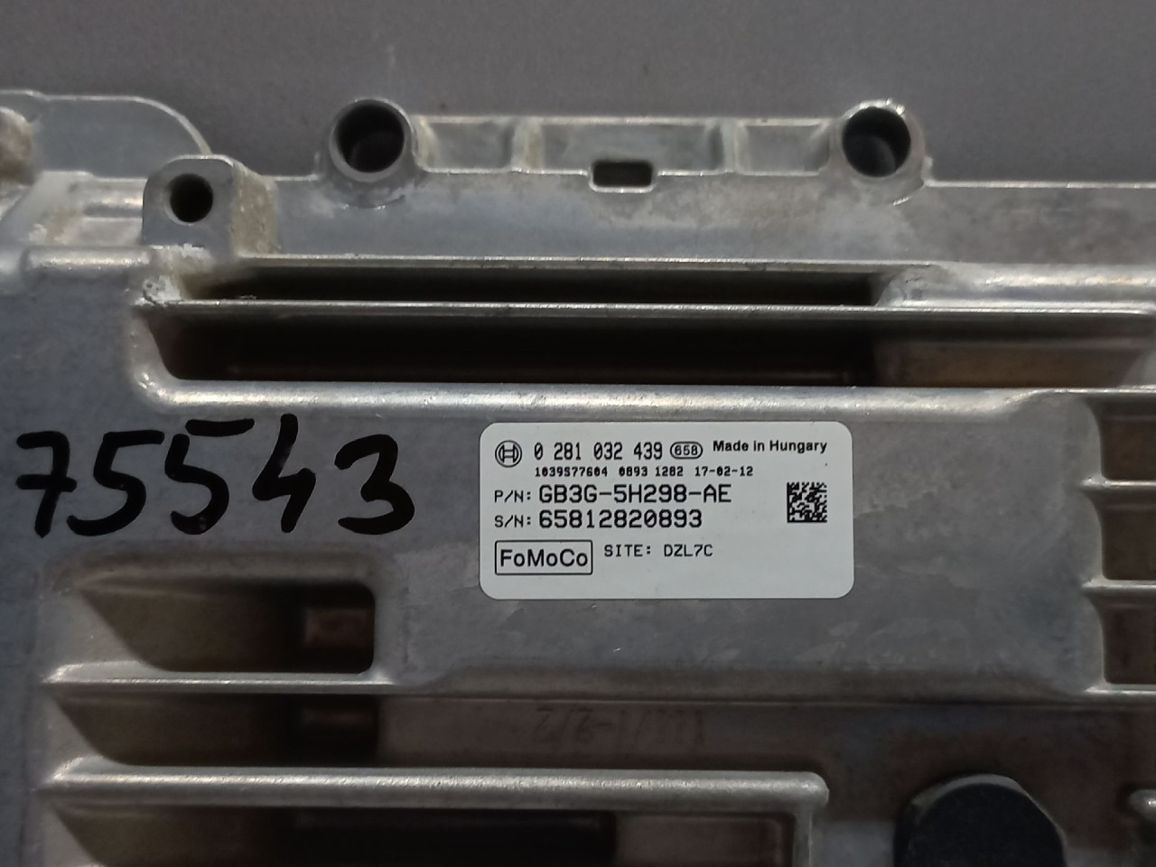 ELEKTRONIKA MODUL FORD RANGER > 16- GB3G5H298AE