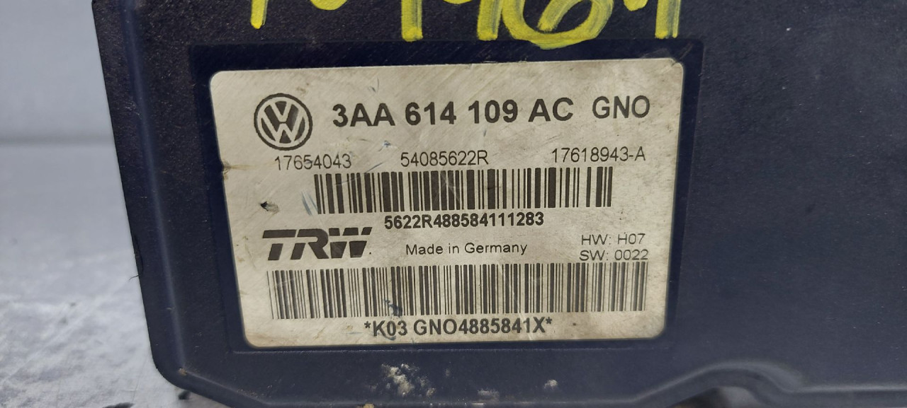ABS ELEKTRONIKA VW PASSAT B7 > 10-14 3AA614109AC