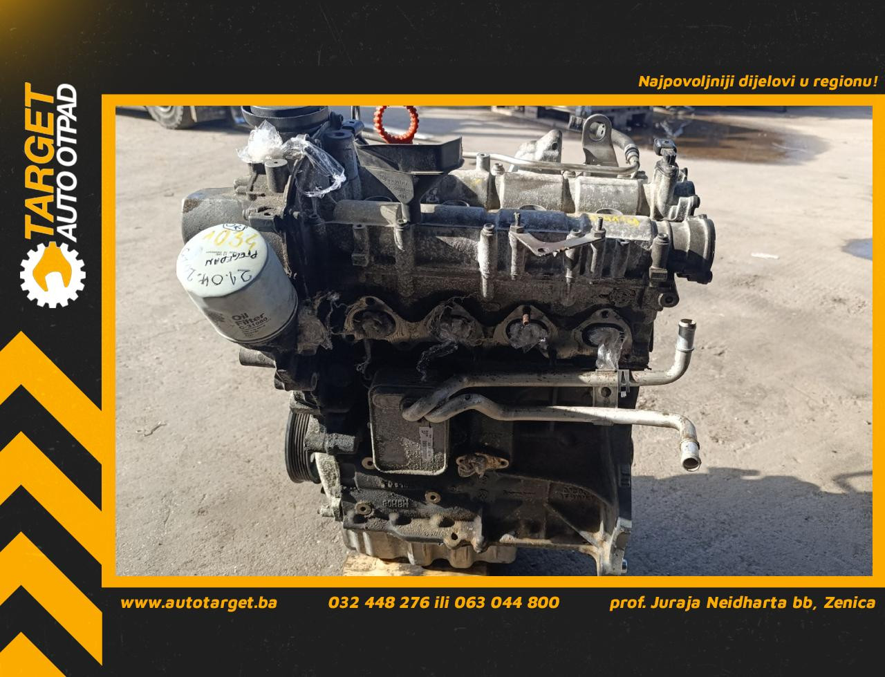 DIJELOVI MOTOR VW PASSAT B6 > 05-10 1.4 CDG