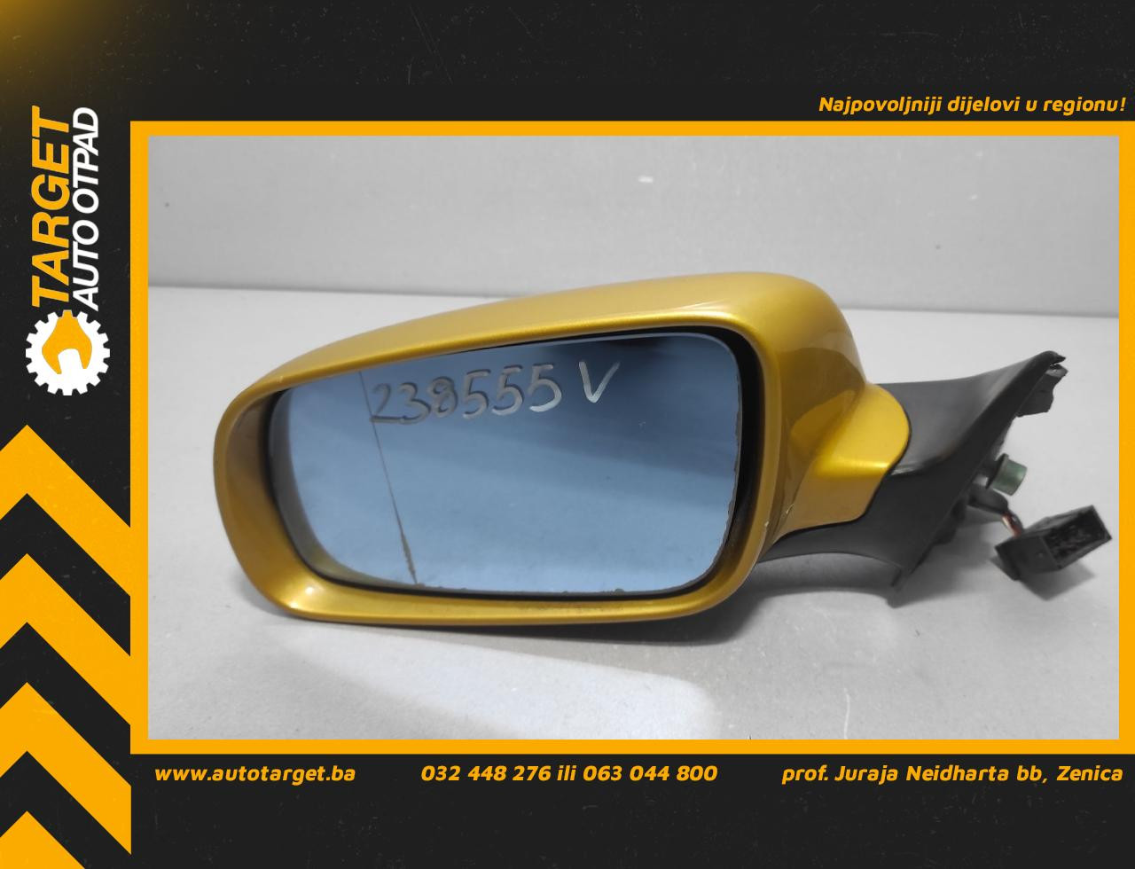 DIJELOVI RETROVIZOR AUDI A3 > 96-03 RS0225395