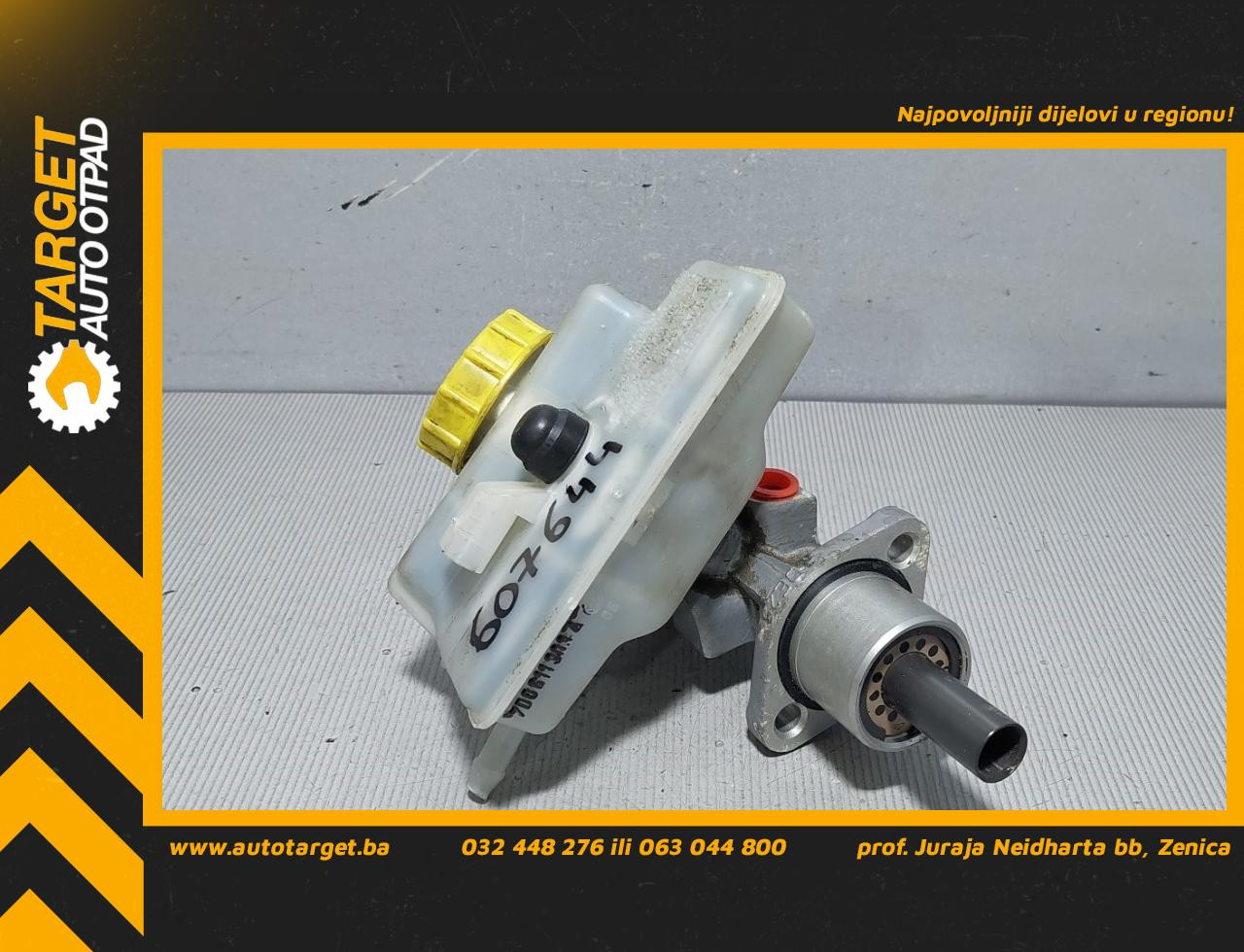 DIJELOVI GLAVNI KOCIONI CILINDAR VW T4 > 96-03 2.5 7D0611303A
