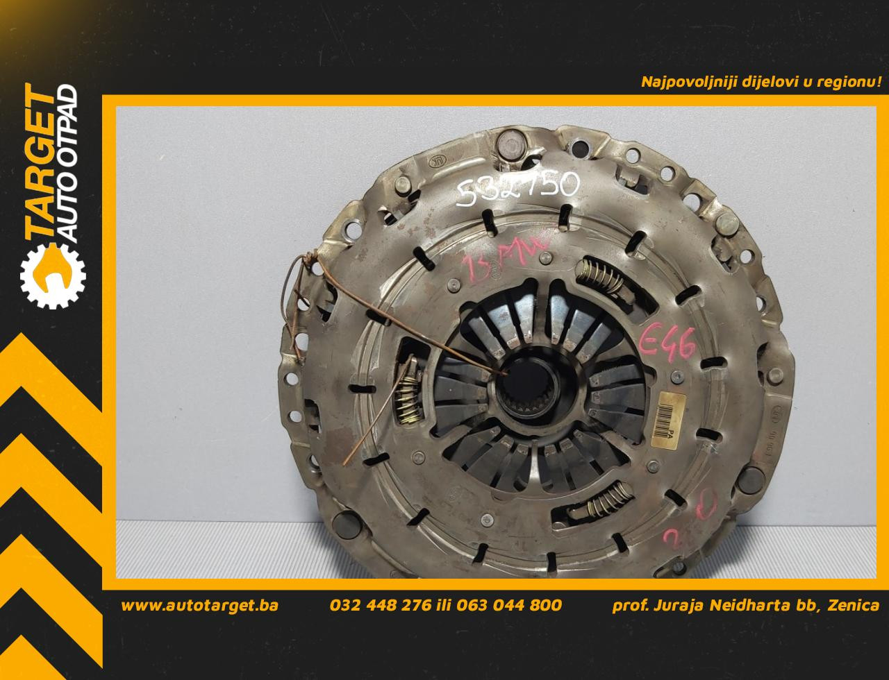 DIJELOVI LAMELA BMW SERIJA 3 (E46) > 01-05 2.0