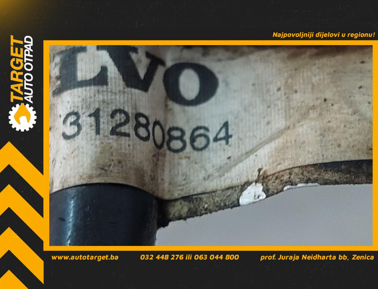 DIJELOVI CRIJEVO VOLVO XC70 > 07-13 2.4 31280864