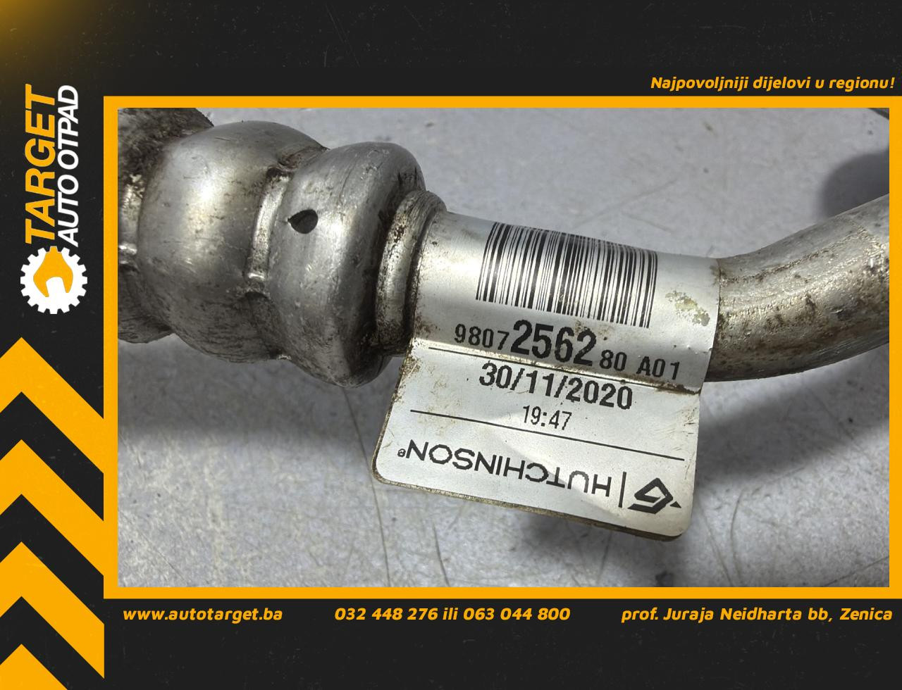 DIJELOVI CRIJEVO KLIME PEUGEOT 308 > 17-21 1.5 9807256280