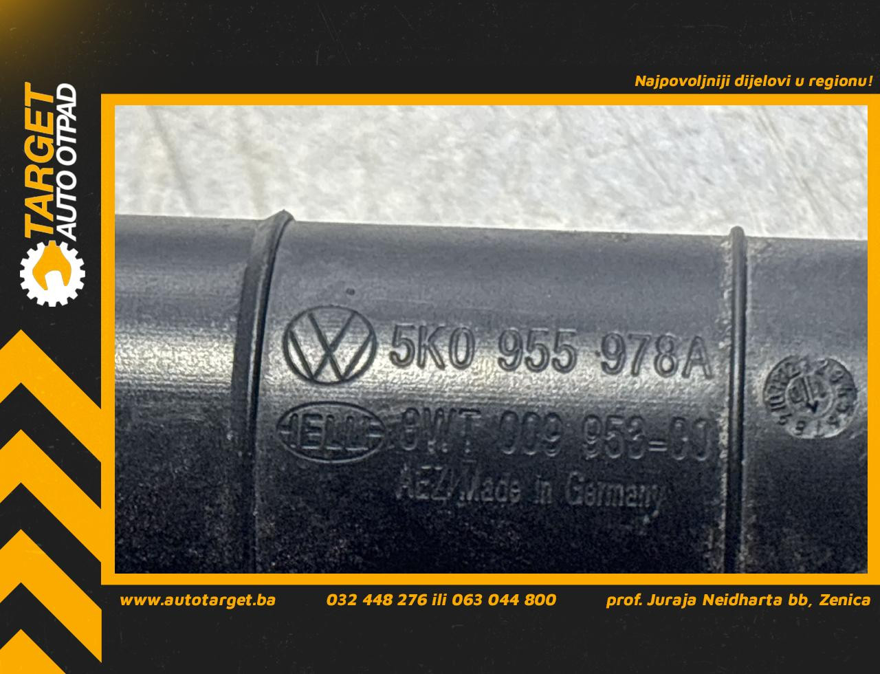DIJELOVI PRSKALICA ZA FAROVE VW GOLF 6 SW > 09-13 1.6 5K0955978A