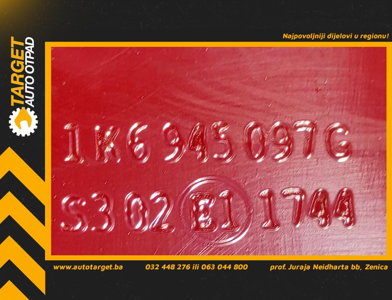 DIJELOVI TRECE STOP SVJETLO VW TIGUAN > 11-15 1K6945097G
