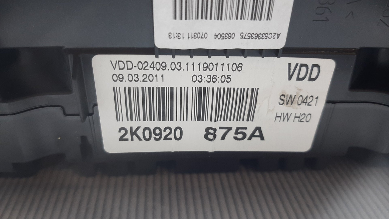 DIJELOVI CELER SAT VW CADDY > 10-15 1K0920875A