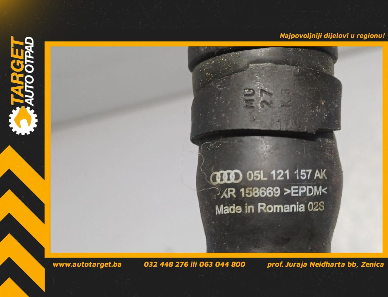 DIJELOVI CRIJEVO VW CADDY > 20- 2.0 05L121157AK