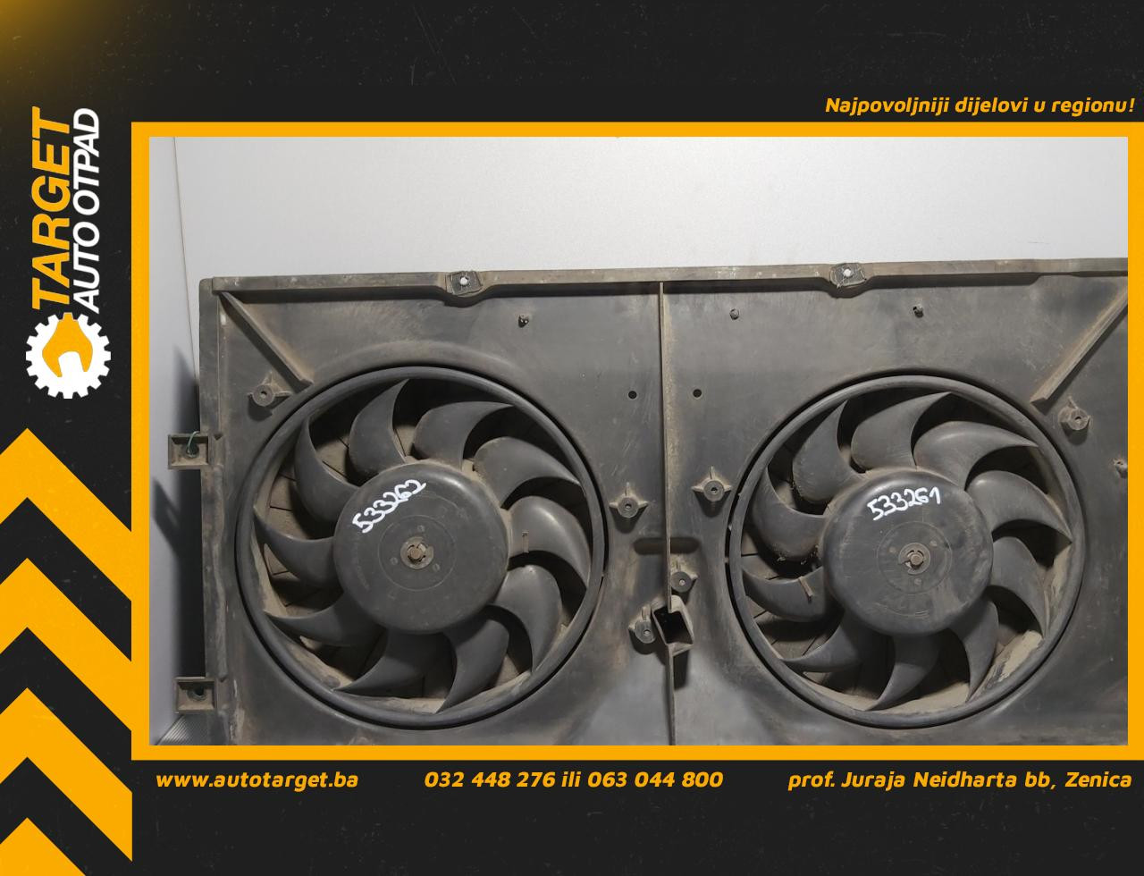 DIJELOVI VENTILATOR VW T4 > 96-03