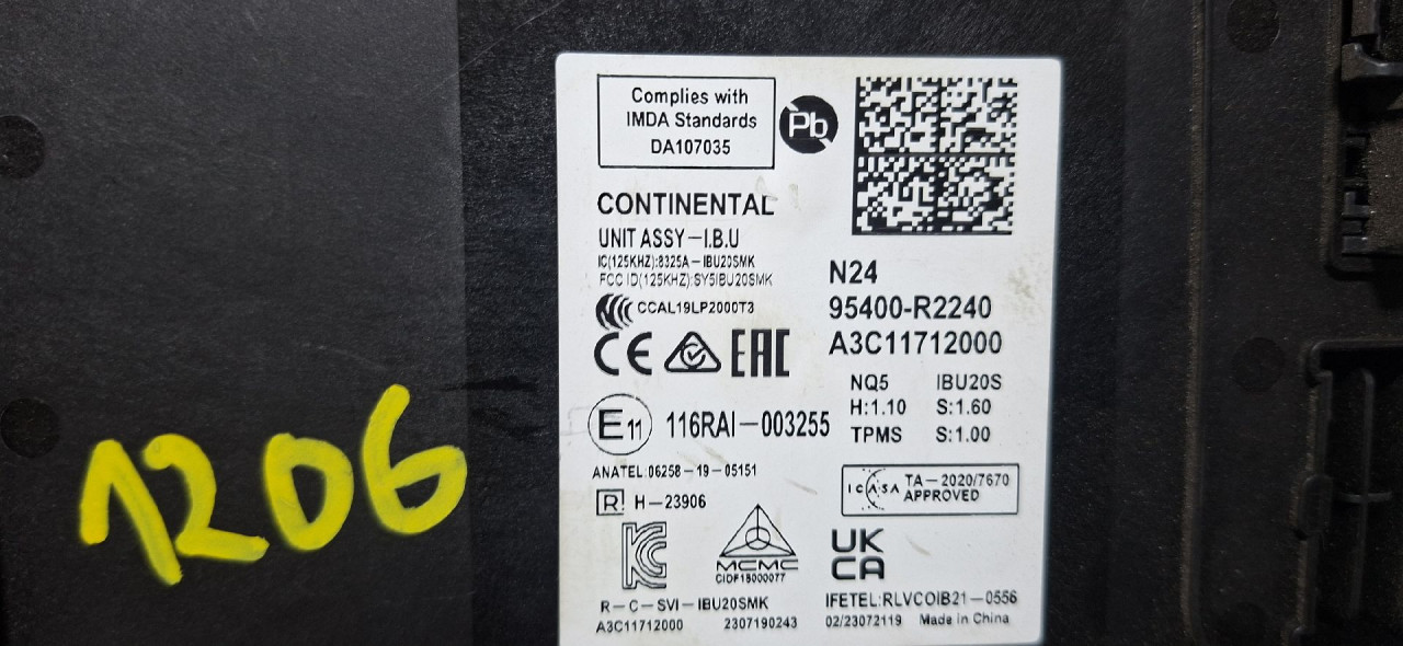 DIJELOVI BCM ELEKTRONIKA KIA SPORTAGE > 18- 1.6 95400R2240