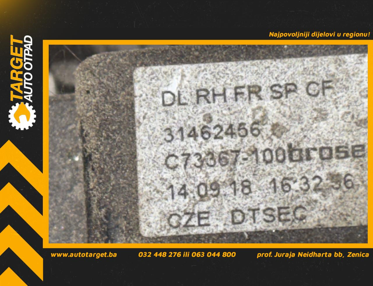 DIJELOVI BRAVA VRATA VOLVO XC60 > 17- 2.0 31462456
