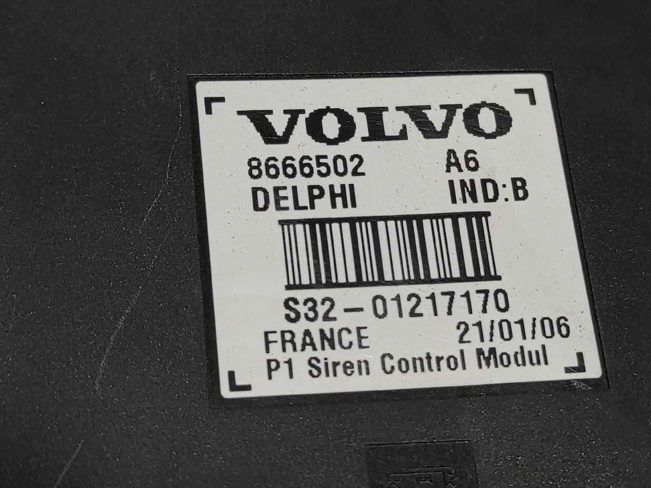 ELEKTRONIKA ALARMA VOLVO S40/V50 > 04-07 8666502