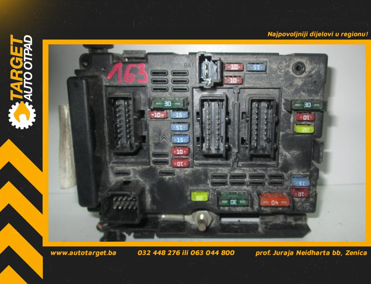 DIJELOVI ELEKTRONIKA MODUL PEUGEOT 307 > 01-05 9650663880