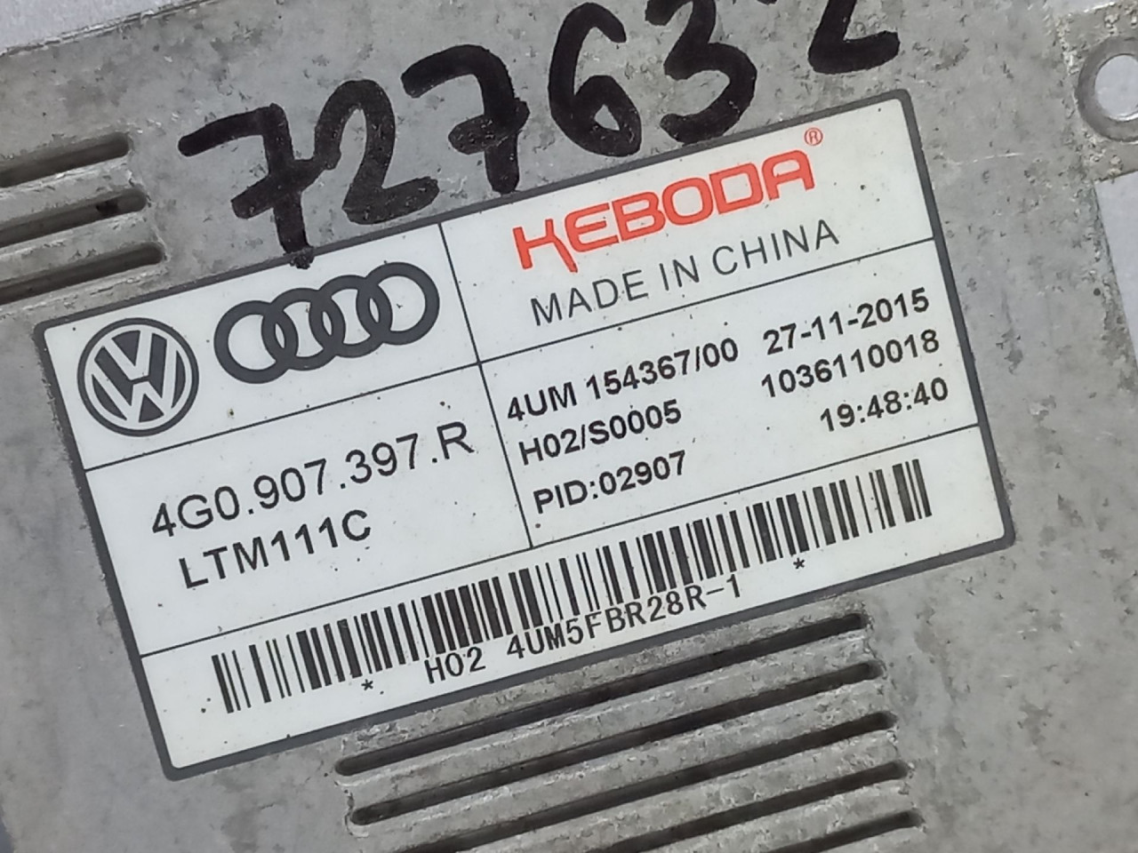 BALAST FARA AUDI A3 (8V1/8VA) > 12-16 4G0907397R