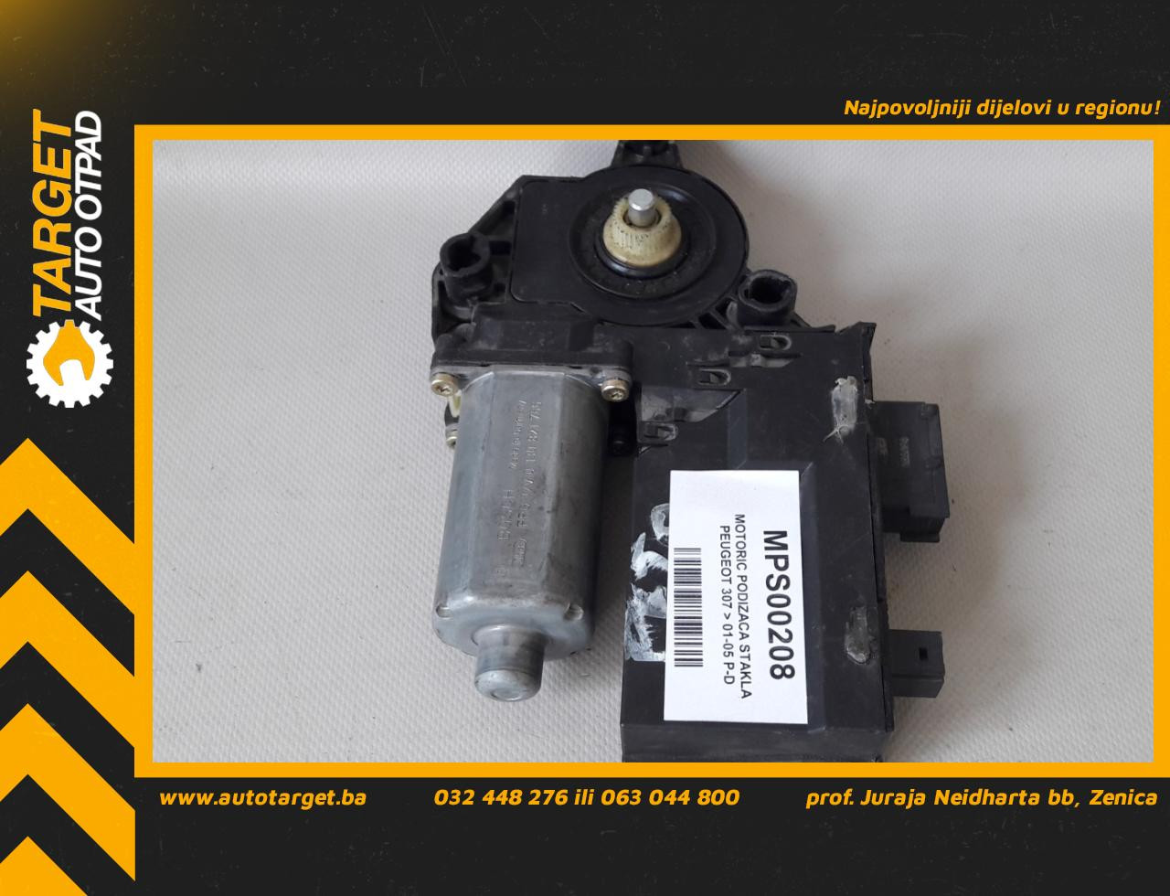 MOTORIC PODIZACA STAKLA PEUGEOT 307 > 01-05 0130821766 9634457480
