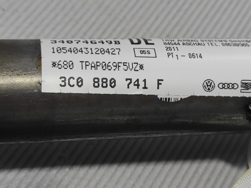 KROVNI AIRBAG VW PASSAT B7 > 10-14 3C0880741F