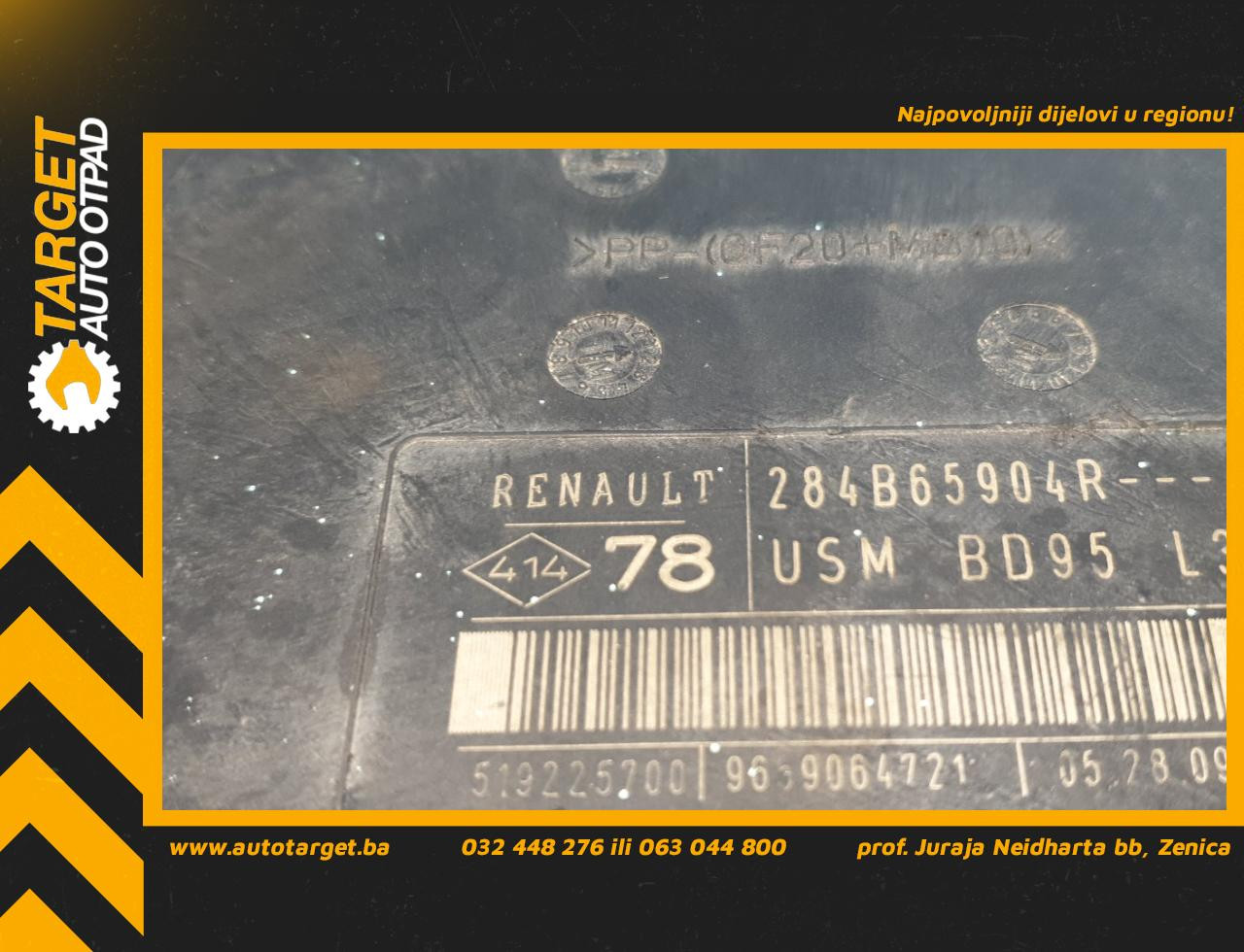 ELEKTRONIKA KUTIJA OSIGURACA RENAULT MEGANE > 08-12 284B65904R