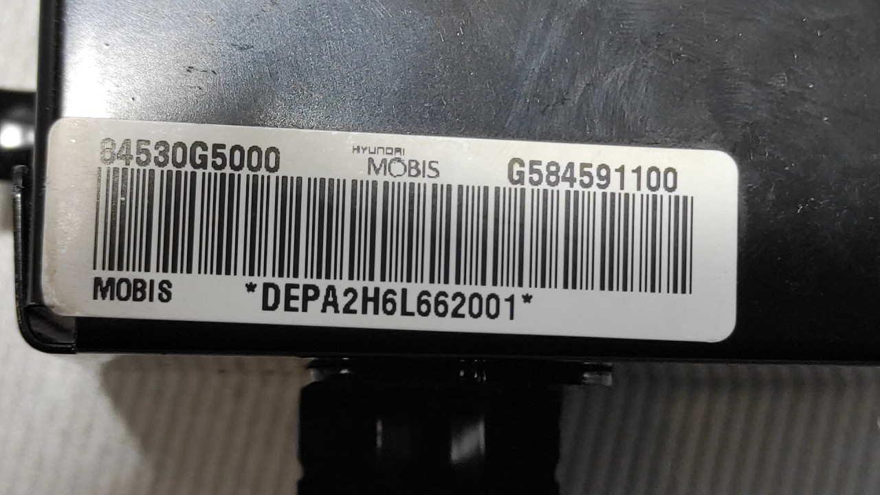 AIRBAG SUVOZACA KIA NIRO > 16-19 G584591100