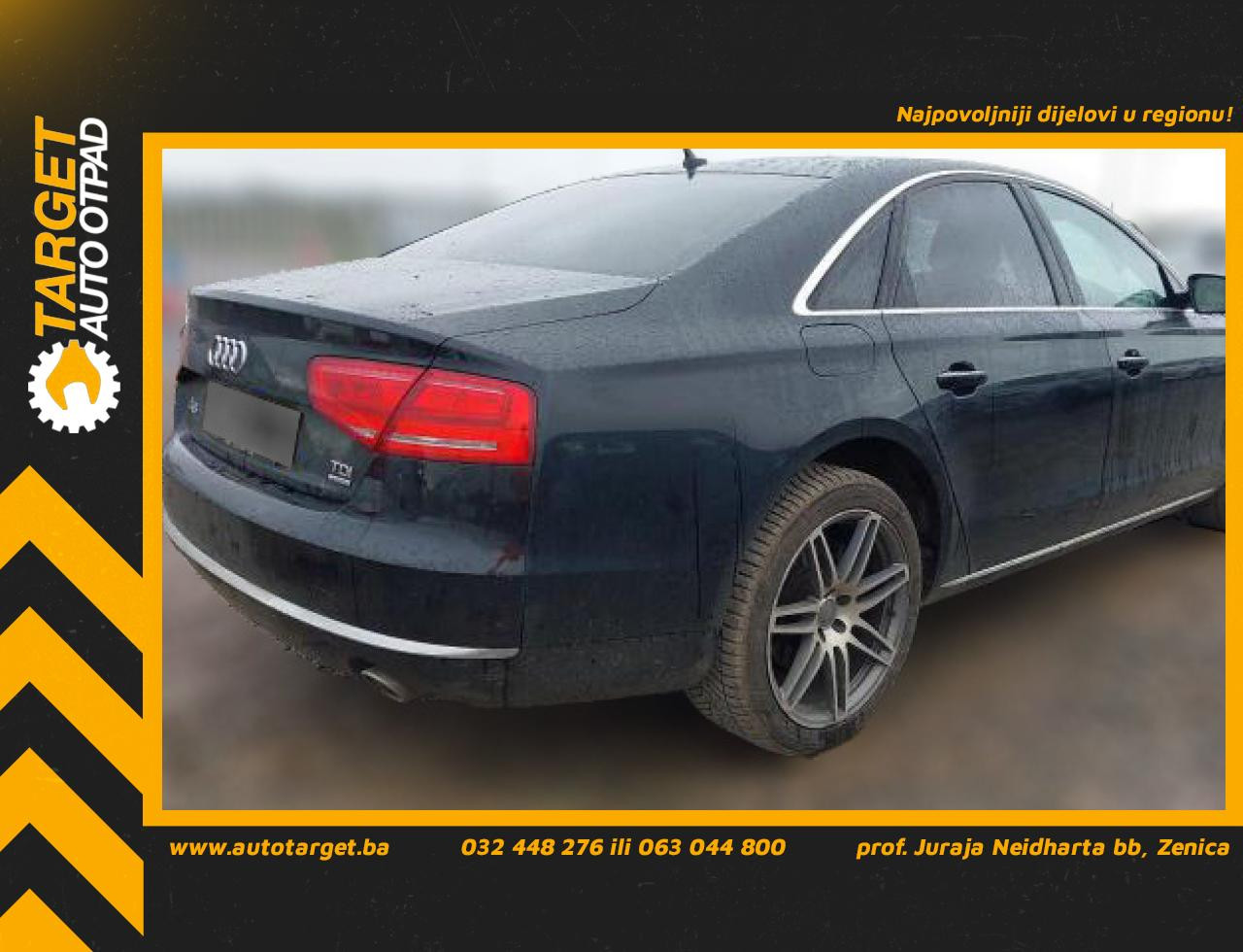 DIJELOVI POLUSTRANICA AUDI A8 (4H) > 10-14 3.0