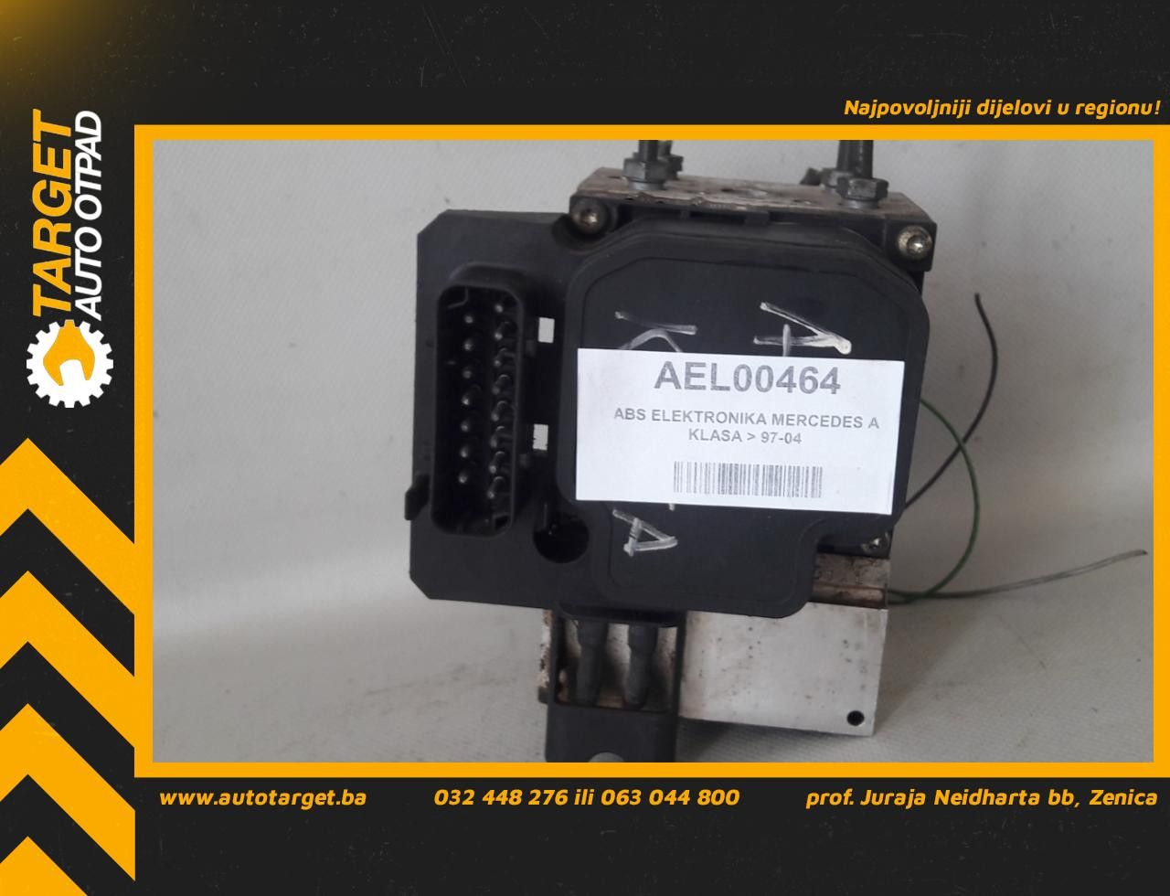 ABS ELEKTRONIKA MERCEDES A KLASA (W168) > 02-04 A004431