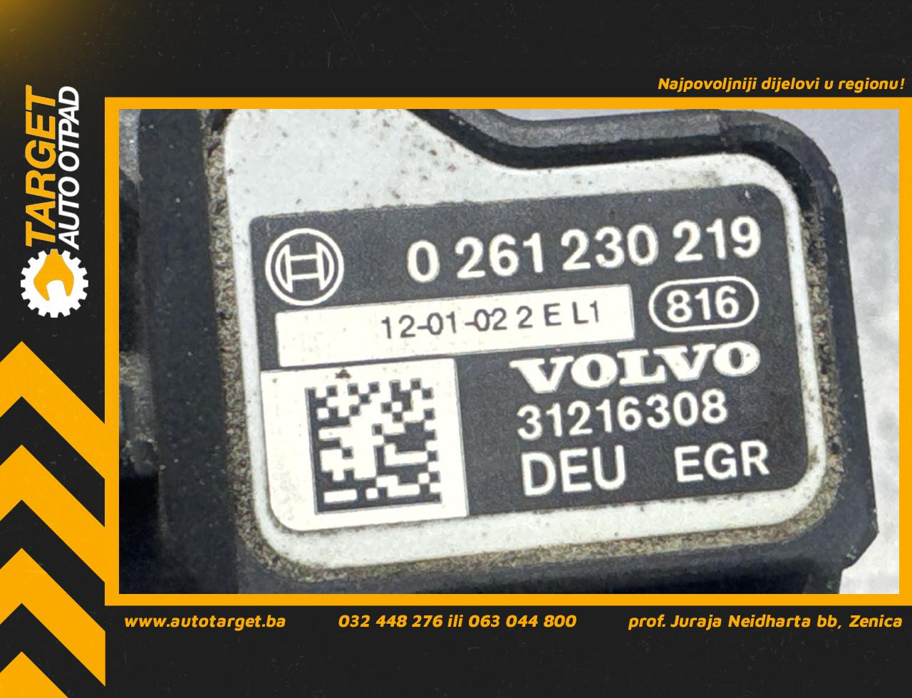 DIJELOVI MAP SENZOR VOLVO S40/V50 > 07-12 2.0 31216308