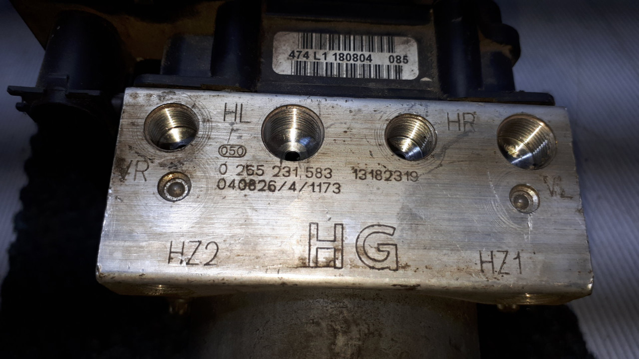 ABS ELEKTRONIKA OPEL MERIVA > 03-06 13182319 0265800443