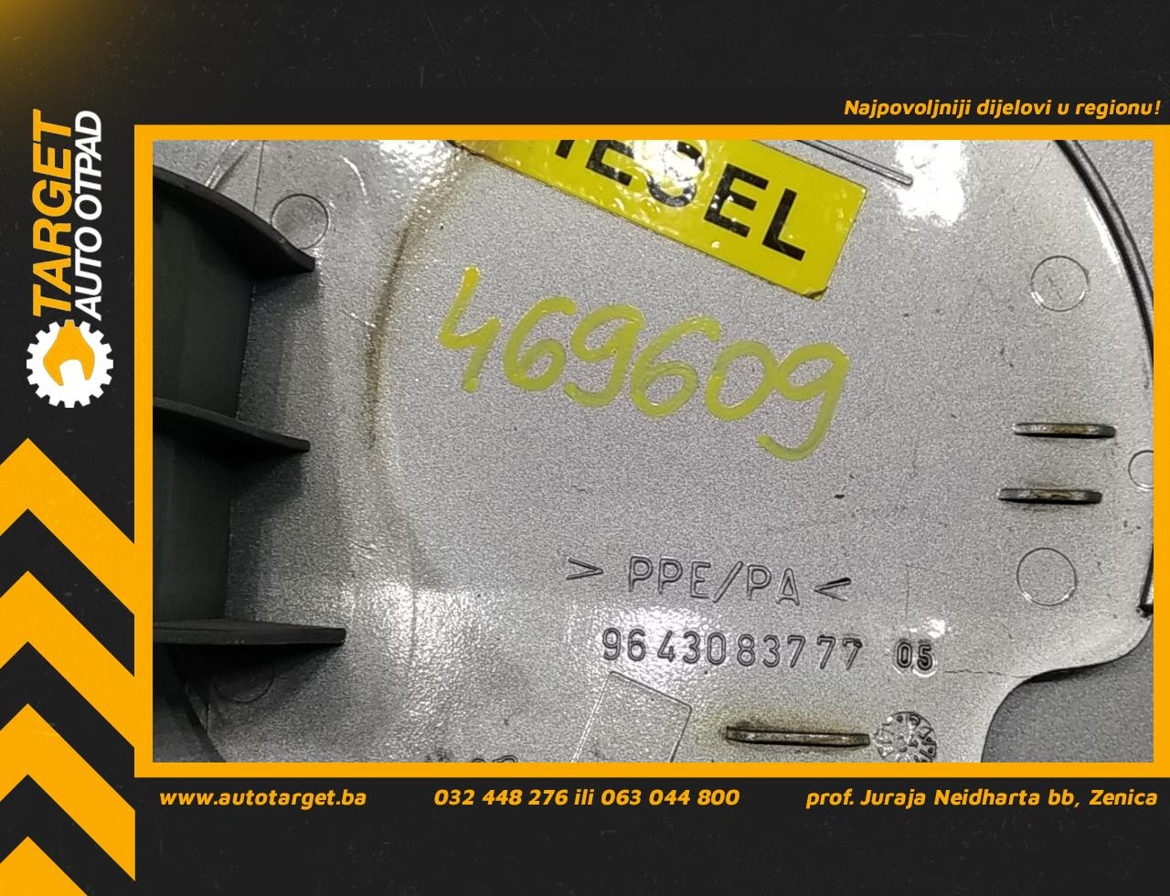 DIJELOVI POKLOPAC REZERVOARA PEUGEOT 307 > 05-09 9643083777